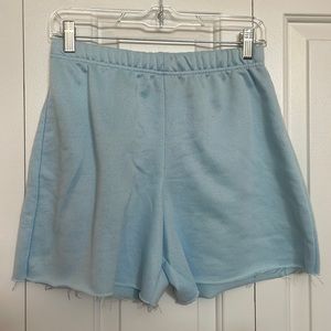 MISSYEMPIRE™ LIGHT BLUE SHORTS